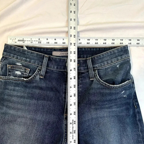 Joe's Jean women Niki distressed mid rise boyfriend ankle size 27 Inglewood wash - Picture 3 of 8
